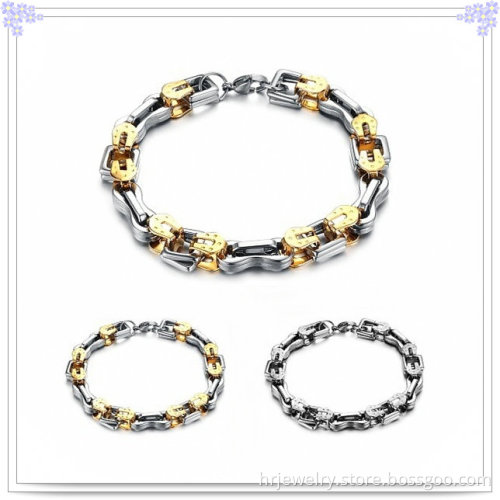 Stainless Steel Jewelry Charm Jewelry Fashion Bracelet (HR3101GS)